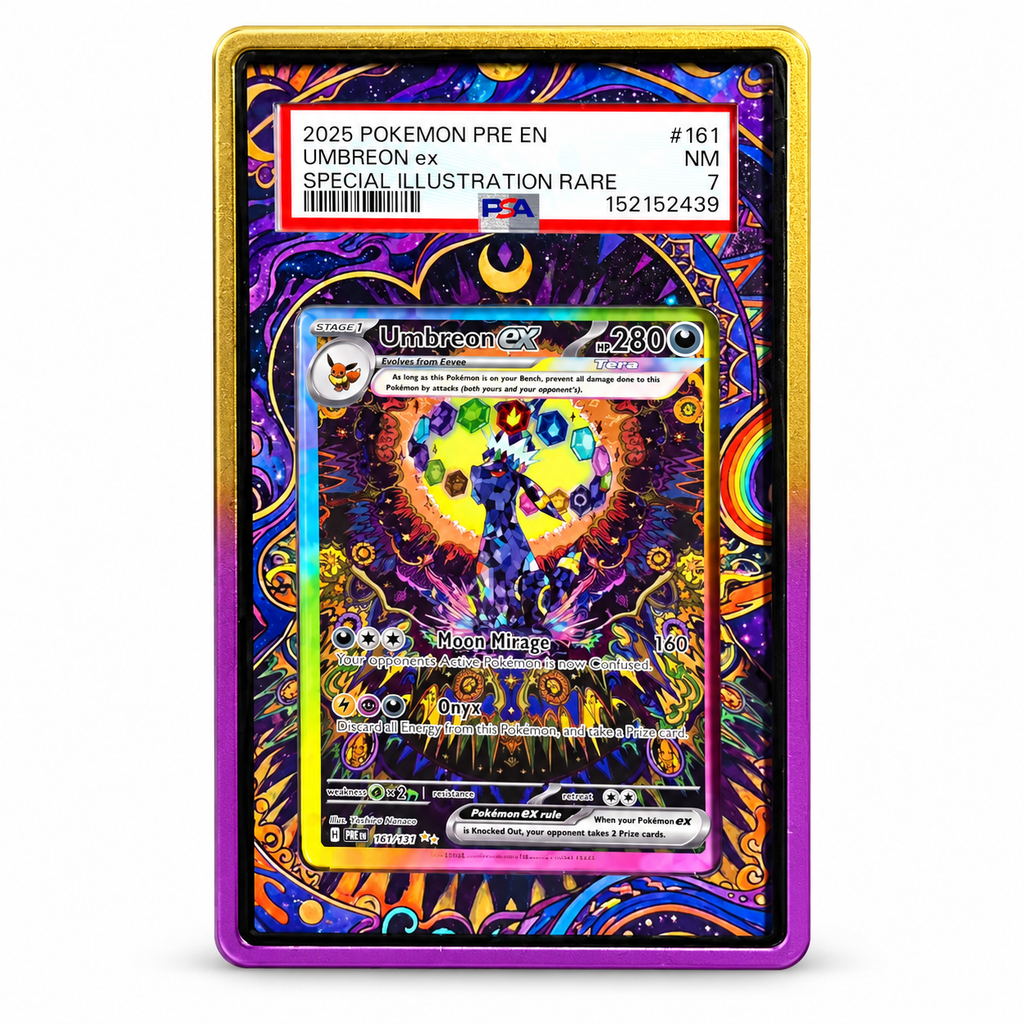 Umbreon ex 161/131 Extended Art Insert for PSA Display Frame