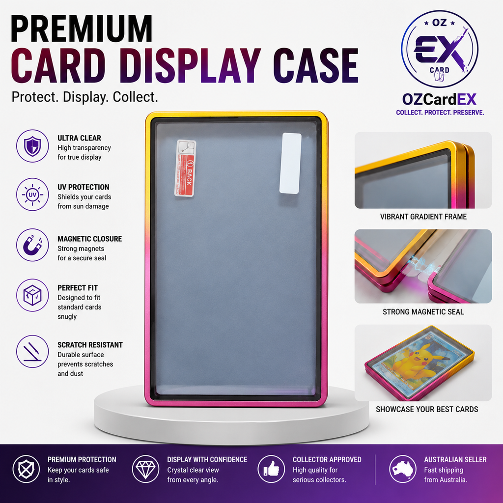 PSA Display Frame Magnetic Graded Card Protector Pokemon Slabs Sleeves 130pt